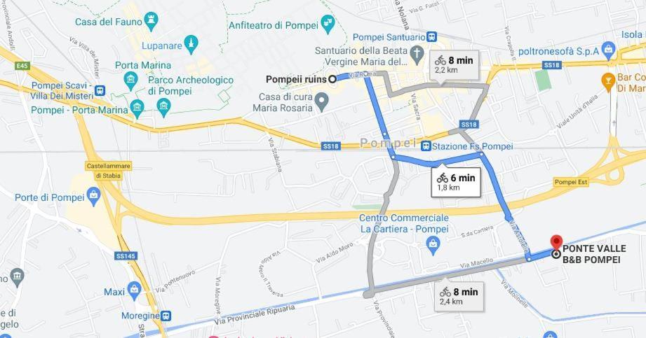 Ponte Valle B&B Pompei สกาฟาติ ภายนอก รูปภาพ